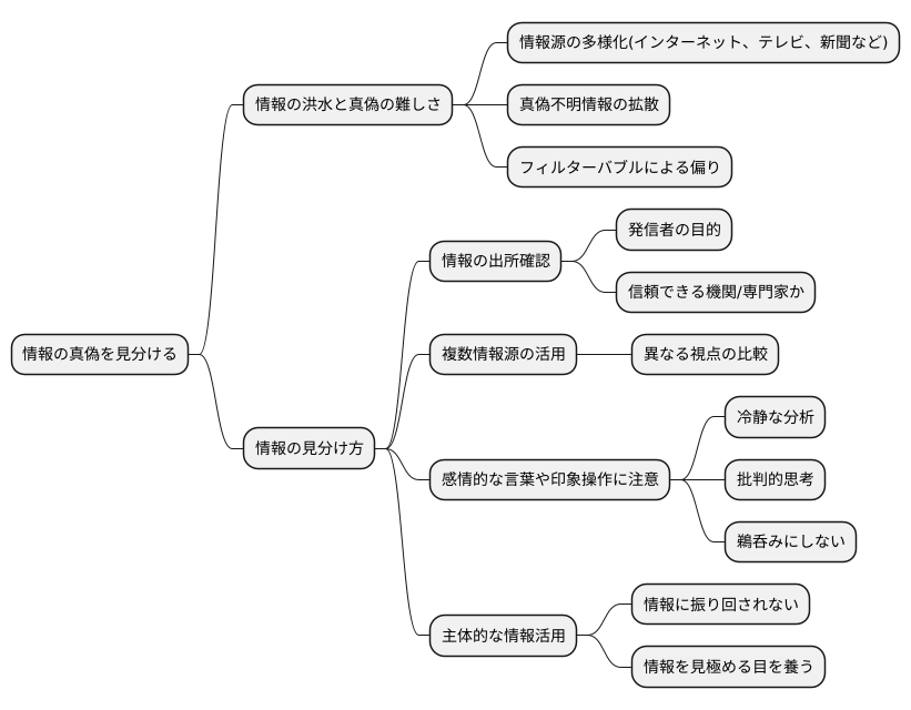 情報の吟味